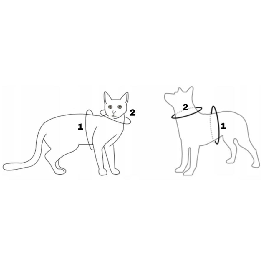 Lehký, Beztlakový, Prodyšný postroj pro psy a kočky s vodítkem S