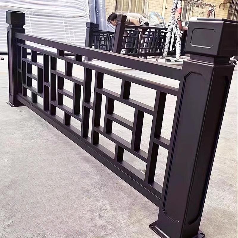Jundingying Classic Black Aluminum Balcony Railing