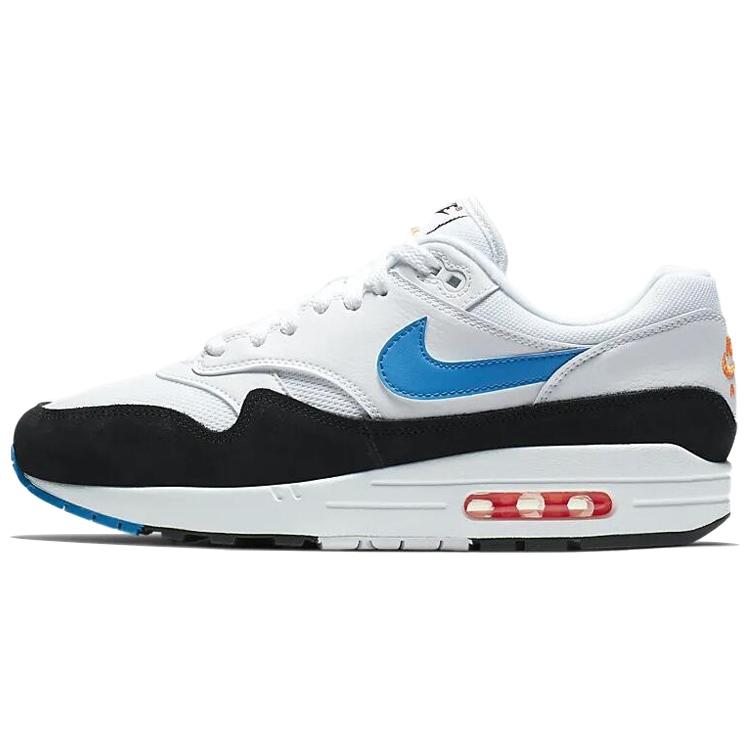 

New Nike Air Max 1 White Photo Blue Black AH8145-112 41