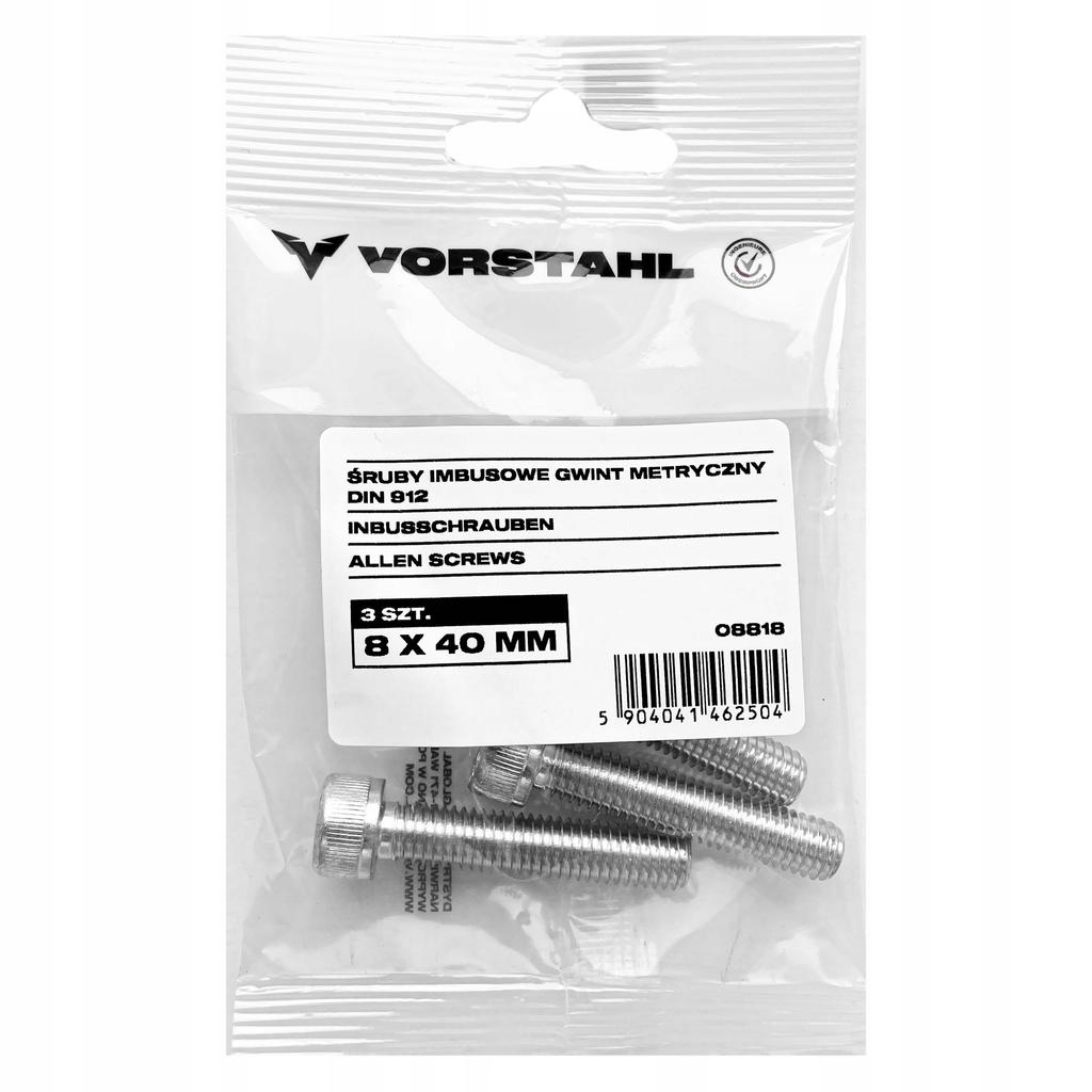Allen screw, metric thread, DIN 912 (pack of 5) 5x20mm Vorstahl