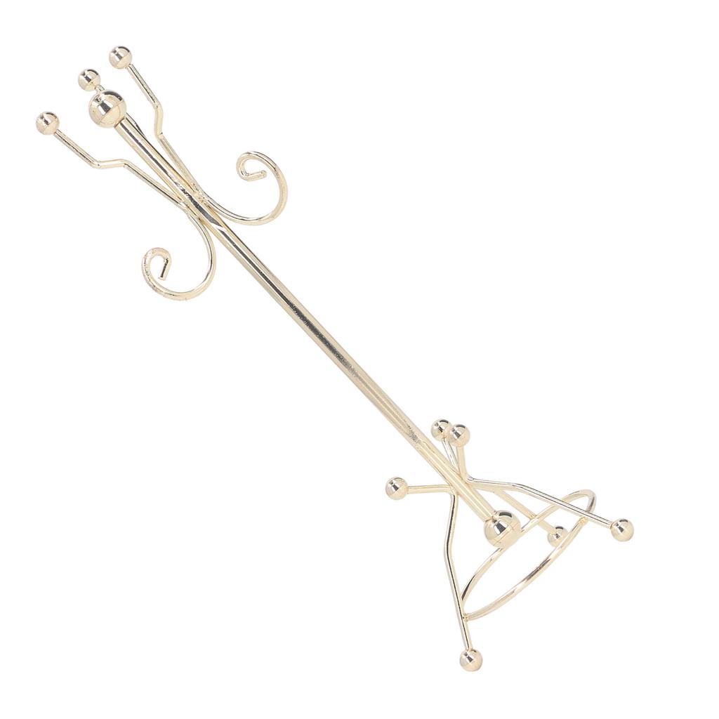 1:12 Scale Dollhouse Coat Rack Miniatures Dollhouse Hat Coat Rack Stand Realistic Miniature Hall