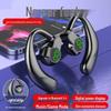 2025 Universal Wireless Bluetooth Earphones with Digital Display - Over-Ear, Long Battery Life, Left & Right Wear