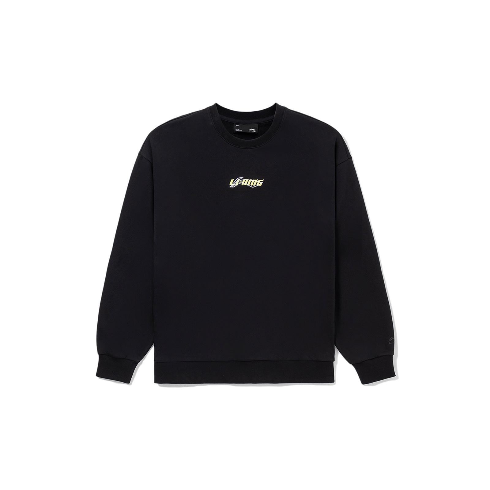 Li-Ning Small Logo Sweatshirt Black Men s AWDS587-1 L