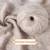 Blue Tear Spray Mohair Yarn: Gold-Thread Starry Sky Series for Chunky Knit Scarves