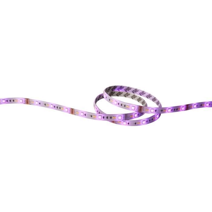 Bandeau LED RGB - KSIX - 5M - Contrôle Via Application - Lumière Blanche CCT - 900 Lumens