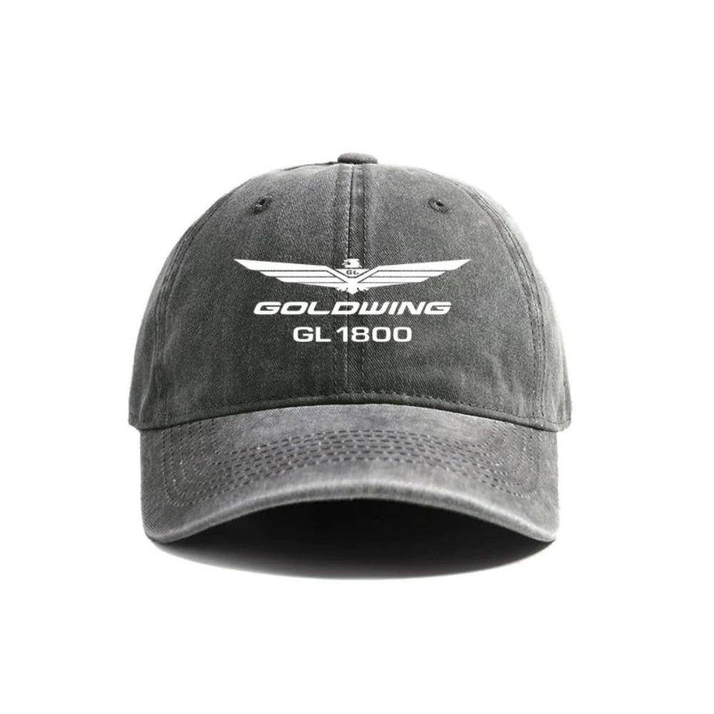 2026 Goldwing GL1800 Καπέλο Μπέιζμπολ Φθαρμένα Καπέλα Καπέλο Ανδρικό Ρετρό Εξωτερικού Χώρου Καλοκαιρινό Ρυθμιζόμενο Καπέλο Casual και Ευέλικτο