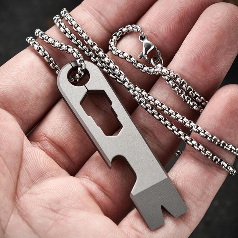 Multifunction Metal Alloy Crowbars Tool Pry Bar And Bottle Opener Wrench Survival Tool For Everyday Carry