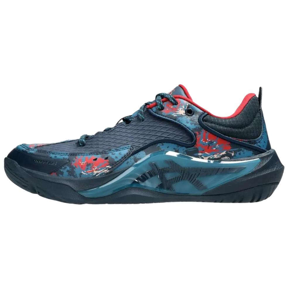 ASICS UNPRE ARS 3 Basketball Shoes Unisex Low Top Blue Red 1063A141-400 42
