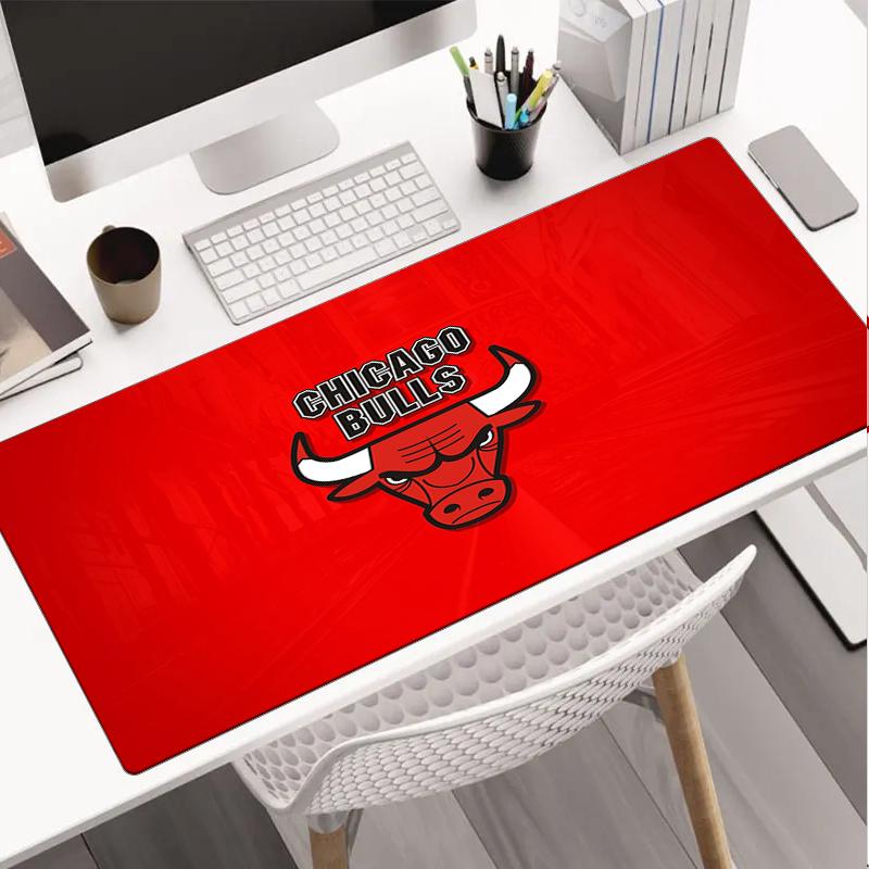 Chicago-Bulls Logo Mouse pad, Gaming Mouse Pad, keyboard pad, Desk Decor for computer notebook Fan Gift Birthday Gift