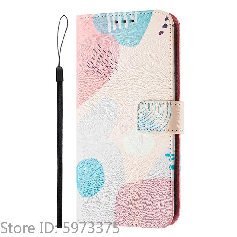 Luxury Flip Leather Case For Motorola Edge 70 Flip Cover On For Moto G67 G57 G06 Power 4G 5G Coque Wallet Bags Flower Cases Etui