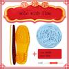 Rubber Shoe Soles for Slippers DIY Hand Knitting Slipper Anti-Slip Outsoles Winter Cotton Crochet Needles Shoes Full Sole Repair