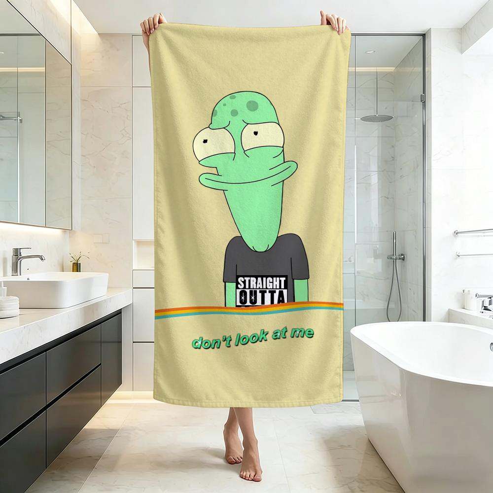 Funny-Solar OppositesS Towel Five-Star Hotel Quality Eco-Friendly Ultra Soft Thick Towels & Beach Towels