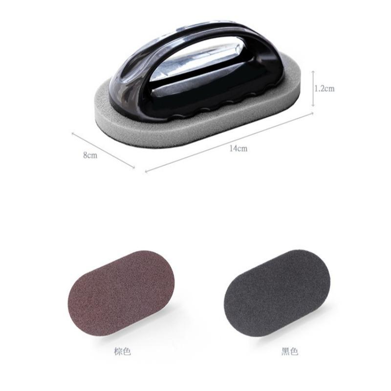 4/6/8Pcs Carborundum Removing Rust Cleaning Brush Descaling Clean Rub for Cooktop Pot Kitchen Sponge