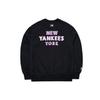 New MLB New York Yankees Sweatshirt Unisex Black 3AMTB0914-50BKS