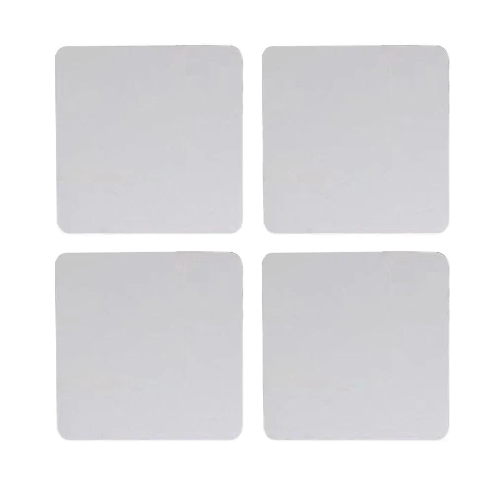 Silná akrylová zrcadlová samolepka na zeď nerozbitná čistý odraz bezpečná zaoblené rohy DIY pro koupelny a chodby