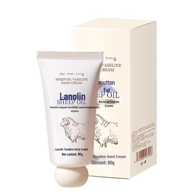 Vaseline Lanolin Hand Cream: Moisturizes, Softens, and Protects Against Cracking for Men and Women. Perfect for Autumn/Winter.