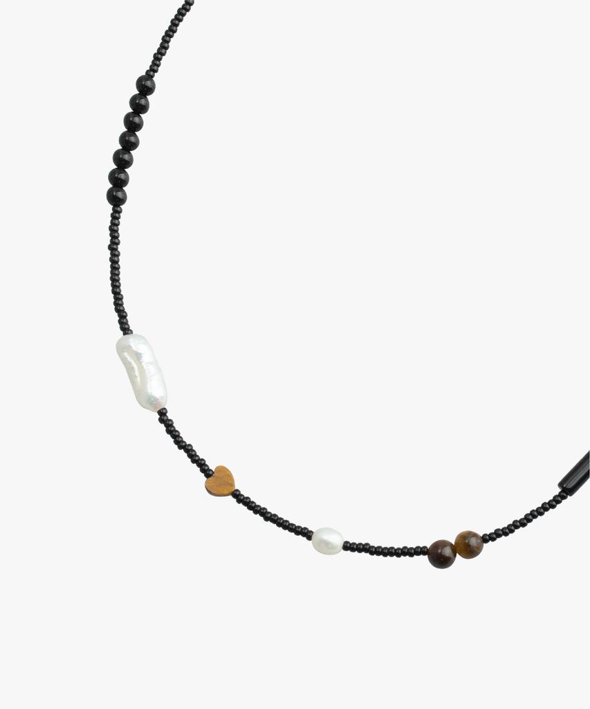 Riomeu Irregular Pearl Point Necklace : Radiant055