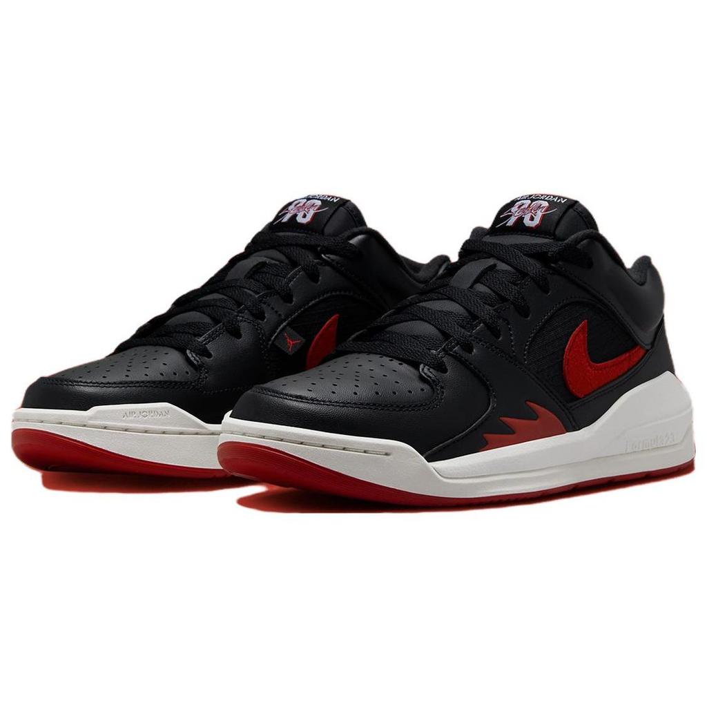Jordan Stadium 90 Noir Blanc Voile Rouge Gymnastique Rouge Femme FB2269-001