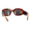 Versace Medusa Detail Acetate Frame Oval Sunglasses Men's Tortoiseshell 3389916 VE4425U521787-Tortoiseshell 54