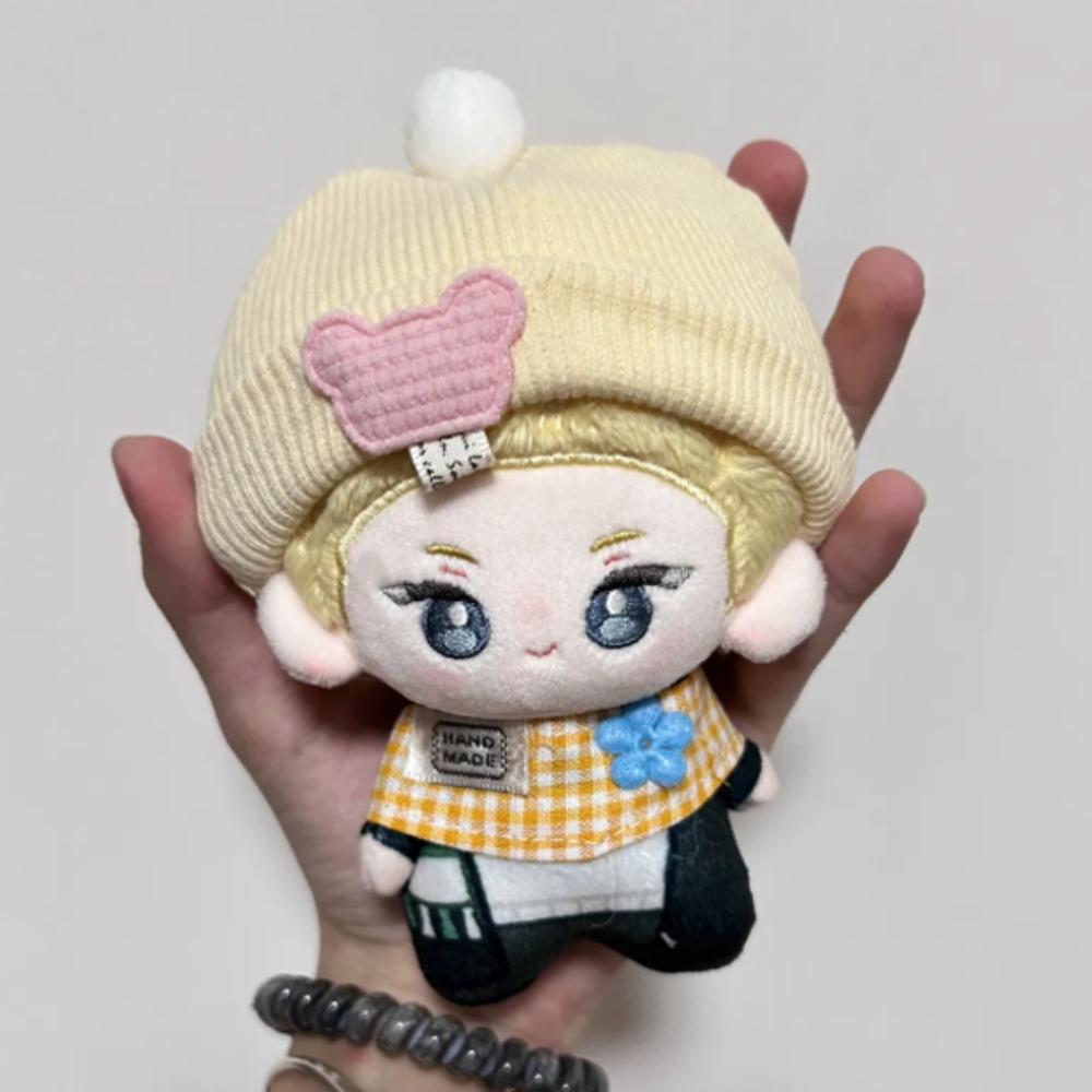 Lovely Doll Clothes Outfit Bear Hat Doll Clothes Set 10cm Cotton Doll Clothes  Doll Accessories