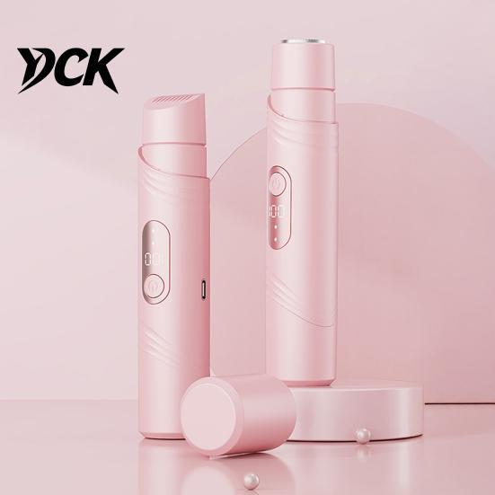 Easy Clean Shaver Women Dual-Head Electric Shaver, Rechargeable IPX7 Waterproof Bikini Trimmer, Trimmer Hair Removal Epilator for Face Body Underarms