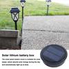 7/10cm Solar Light Replacement Top Waterproof Solar Panel Lid Automatically On/Off Garden Lantern Repair Part for Yard Patio