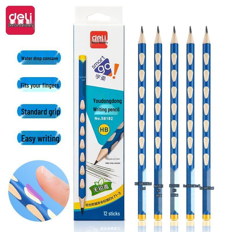 Deli 58182 Ergonomic Posture Correction Pencils