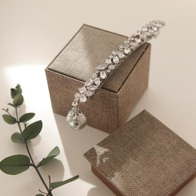 J.Lauren Big Size Cubic Drop Pearl Large Pin H0780