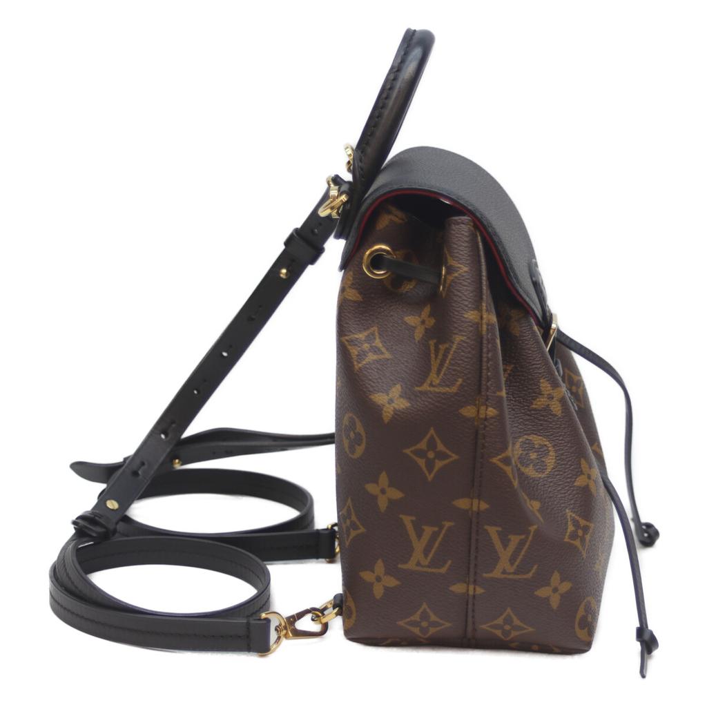 LOUIS VUITTON 20 Year Old M45516 Monogram Noir Montsouris BB Backpack Backpack Brown / BlackUsed