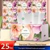 Rou Mu Bang Premium 5-Ply Paper Towels, Thick Virgin Wood Pulp Hand Napkins, Large Pull-Out Pack for Home Use