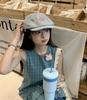 Korean Version Of Retro Bow Forward Hat Children Spring And Summer Travel Versatile Niche Painter Hat Sweet Literary Beret
