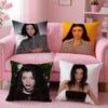 L-Lordes Heißer Sänger Musik Kissenbezug Bequemer Wende-Kissenbezug Ideal Für Auto Sofa Schlafzimmer & Darüber Hinaus