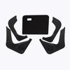For Great Wall Tank 300 400 Car Door Anti Kick Pad Glove Box Protection Stickers Interior Accessories Scratch Resistant Film