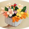 Bouquet Tied Hand Plush Toy Dolls Ornaments Room Decor Children Christmas Gifts