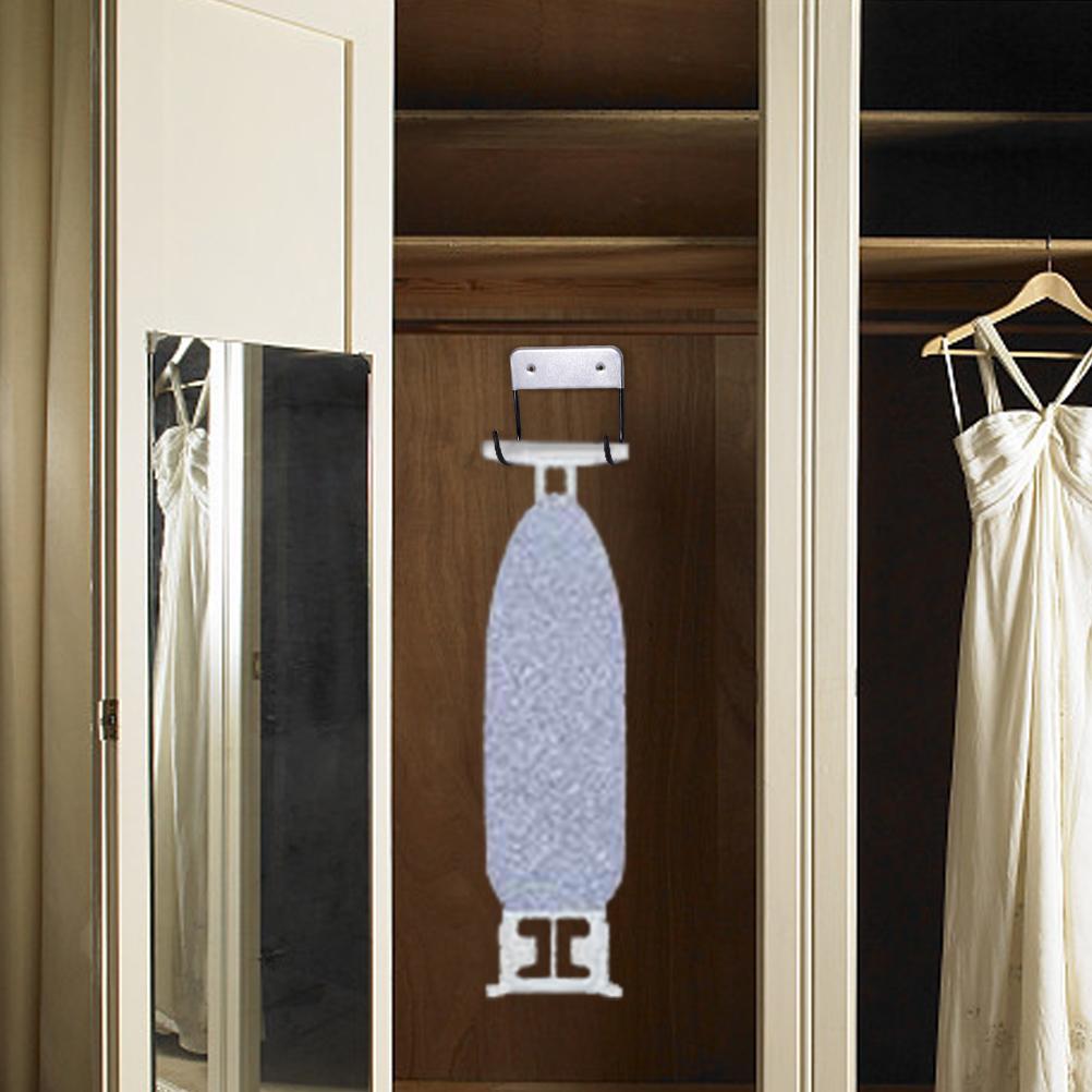 Ironing Board Hanger Wall Mount Ironing Board Holder Organizer Wall Rack for Laundry Rooms