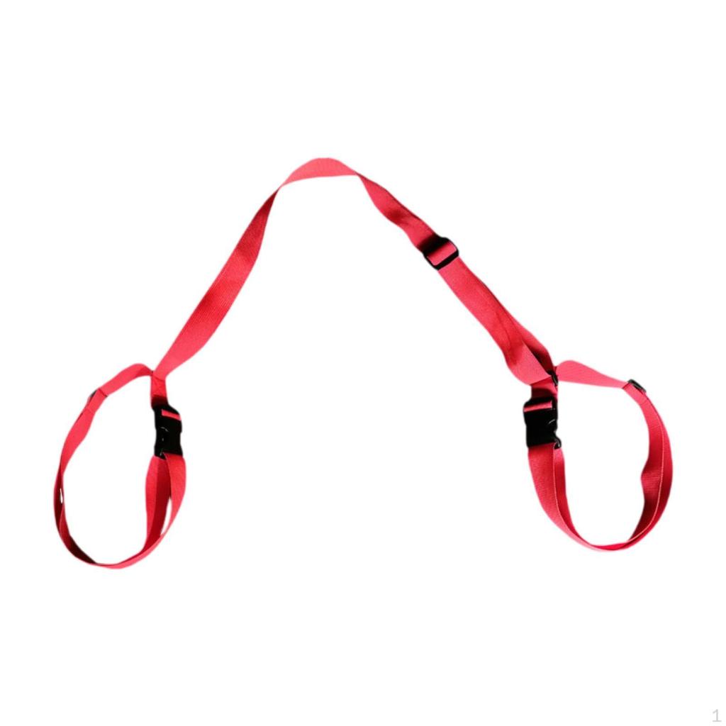 Adjustable Yoga Mat Holder with Carrying Strap for Pilates And Workouts