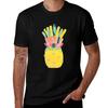 Pineapple Party Tshirt Stain Resistant Casual Tee