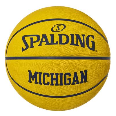 SPALDING Michigan Maze Rubber Yellow 7 Ball No. 85-132J