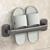 Bathroom Slipper Rack Wall Mounted Shoe Hanging Drainage Organizers Holder for Toilets Effective