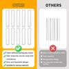 4pcs/8pcs/10pcs Wall Door Stoppers,Furniture Bumper,Silencing Pad,Anti Collision Pad,Using for Refrigerator Door Toilet Covers