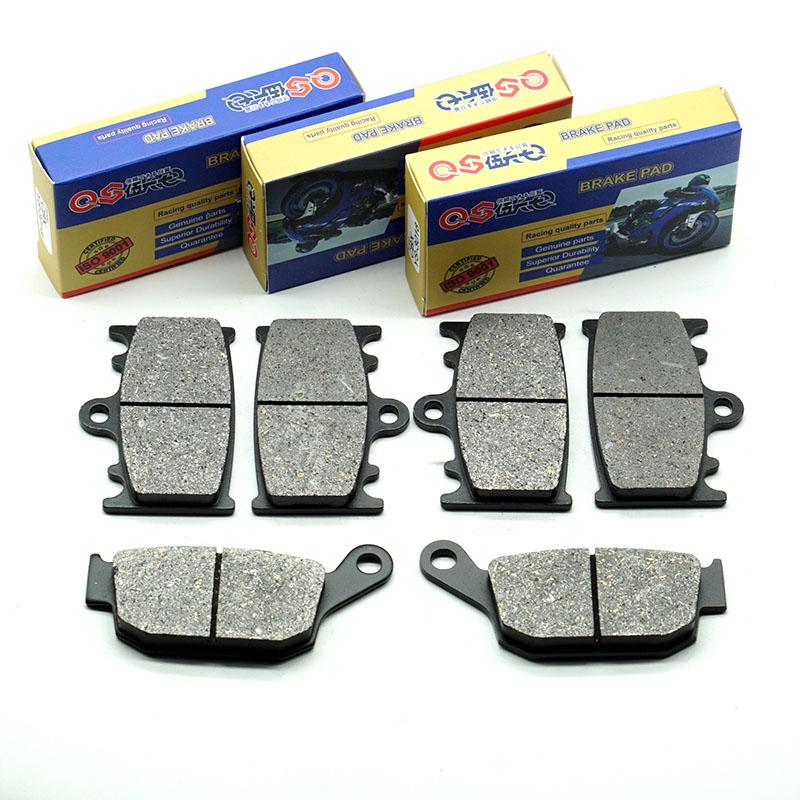 Motorcycle Front Rear Brake Pads for SUZUKI SV650 SV650 ABS V Strom 650-ABS -2024 SV650A 2024 SV 650