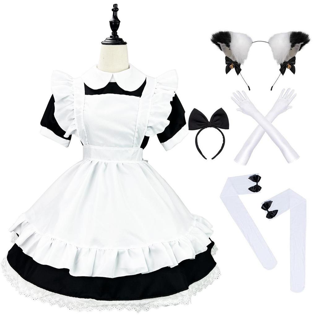 Mädchen Cos Kostüm Alice Lolita Dienstmädchen Kostüm Cosplay Cosplay Lolita