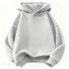 Klassischer Herbst-Winter Trendiger Bequemer Kinder-Kapuzenpullover. Frühlings-Kapuzenpullover für Jungen und Mädchen, lässig, einfarbig.