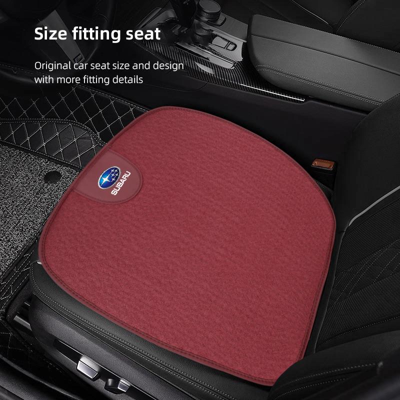 Ice Silk Car Seat Cover Front Rear Cushion Protector Mat Pad For Subaru Impreza Legacy WRX STI BRZ Forester XV Outback Crosstrek