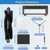 Roller Brushes Side Brushes With Main Brush Guard Cover HEPA Filters Screwdriver Parts For Eufy L60 & L50 Series Vacuum Cleaner