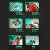 P1-Nerfs Gun Toy Children's Electric Continuous Shooting Gatling Suction Cup Soft Bullet BB Gun Juguetes for Kids Gift