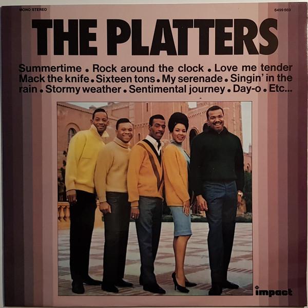 LP Record PLATTERS The Platters 6499669 Impact France SoulFunk Used