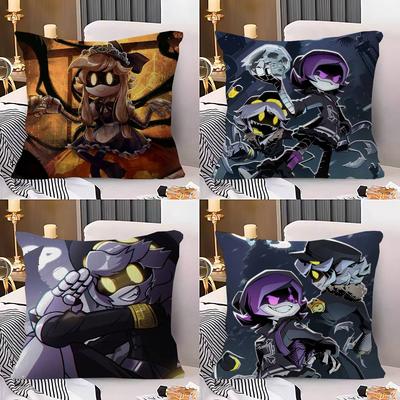 Animation Murder Drones Oreiller Cadeaux Ameublement Maison Bureau Chambre Canapé Housse de Coussin Voiture 45x45cm