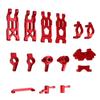 RC Car Steering Group Assembly Set Aluminum Alloy Steering Parts Set for HBX 1Celsius18 18859 18858 18857 18856 RC Car