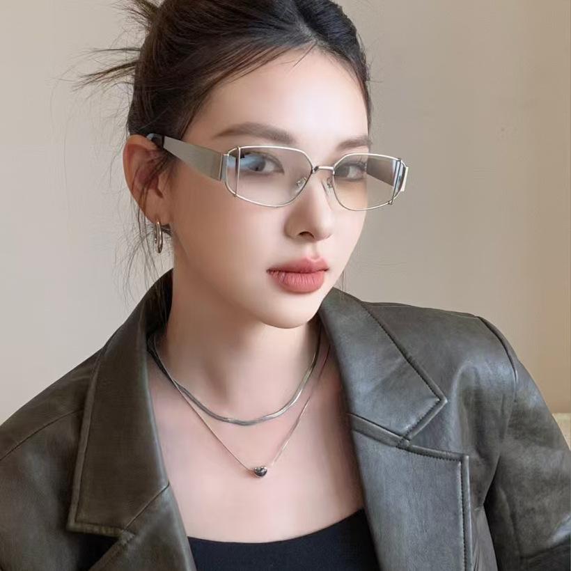 Nowe Stylowe Designerskie Okulary Przeciwsłoneczne Damskie Kształt Wielokąta Antyrefleksyjne Damskie Okulary Przeciwsłoneczne Vintage Retro Męskie Okulary Przeciwsłoneczne